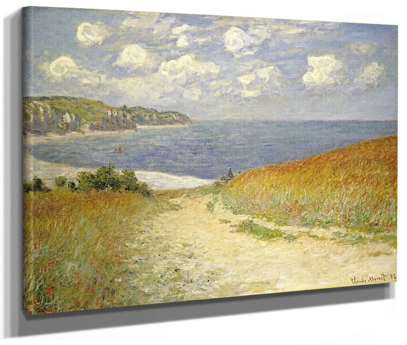 Path In The Wheat At Pourville By Claude Monet Phoenix 4x3