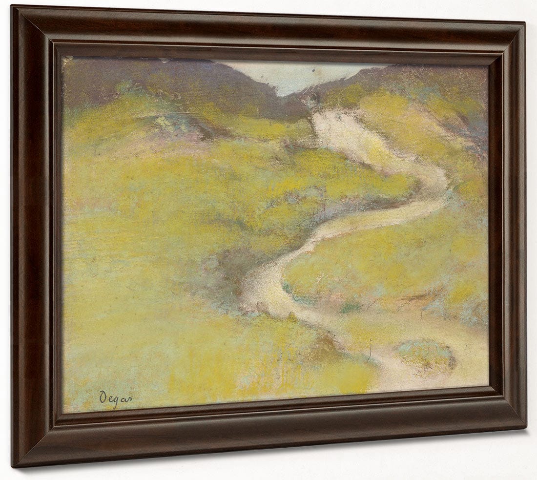 Pathway In A Field By Edgar Degas Phoenix 4x3
