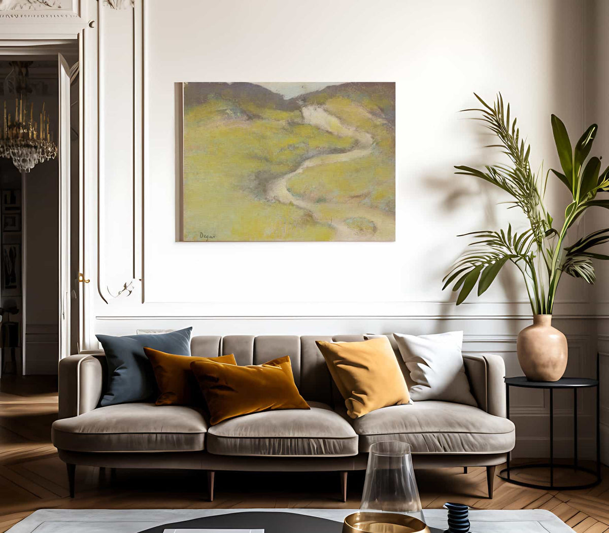 Pathway In A Field By Edgar Degas Phoenix 4x3