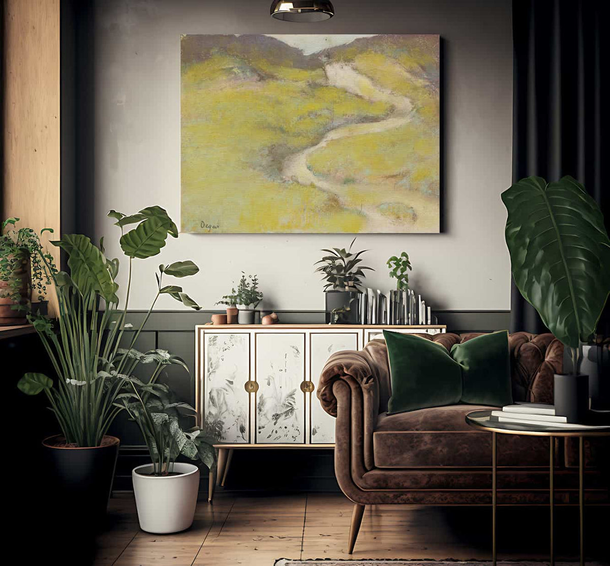 Pathway In A Field By Edgar Degas Phoenix 4x3