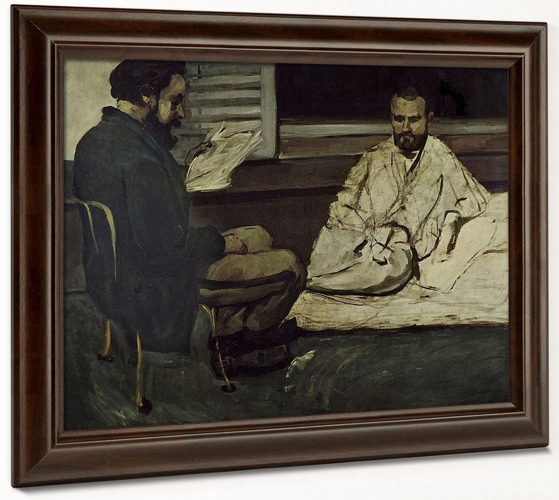 Paul Alexis (1847 1901) Reading A Manuscript To Emile Zola (1840 1902) By Paul Cezanne Phoenix 4x3
