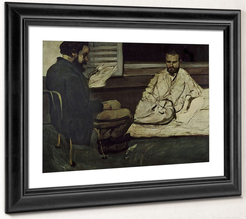 Paul Alexis (1847 1901) Reading A Manuscript To Emile Zola (1840 1902) By Paul Cezanne Phoenix 4x3