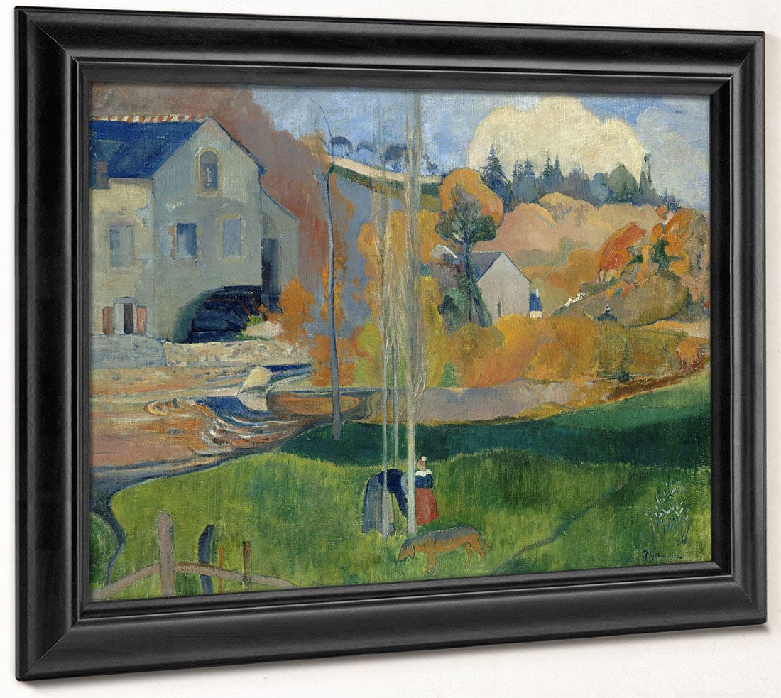 Paysage De Bretagne   Le Moulin David By Paul Gauguin Phoenix 4x3