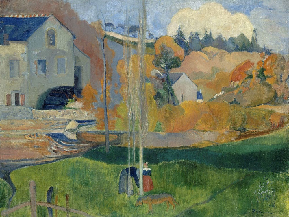 Paysage De Bretagne   Le Moulin David By Paul Gauguin Phoenix 4x3