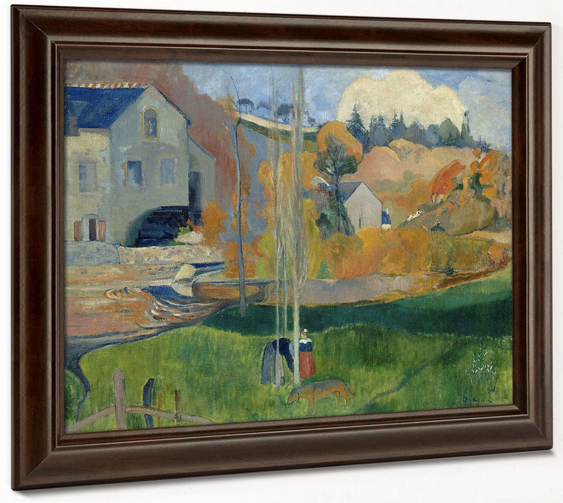 Paysage De Bretagne   Le Moulin David By Paul Gauguin Phoenix 4x3