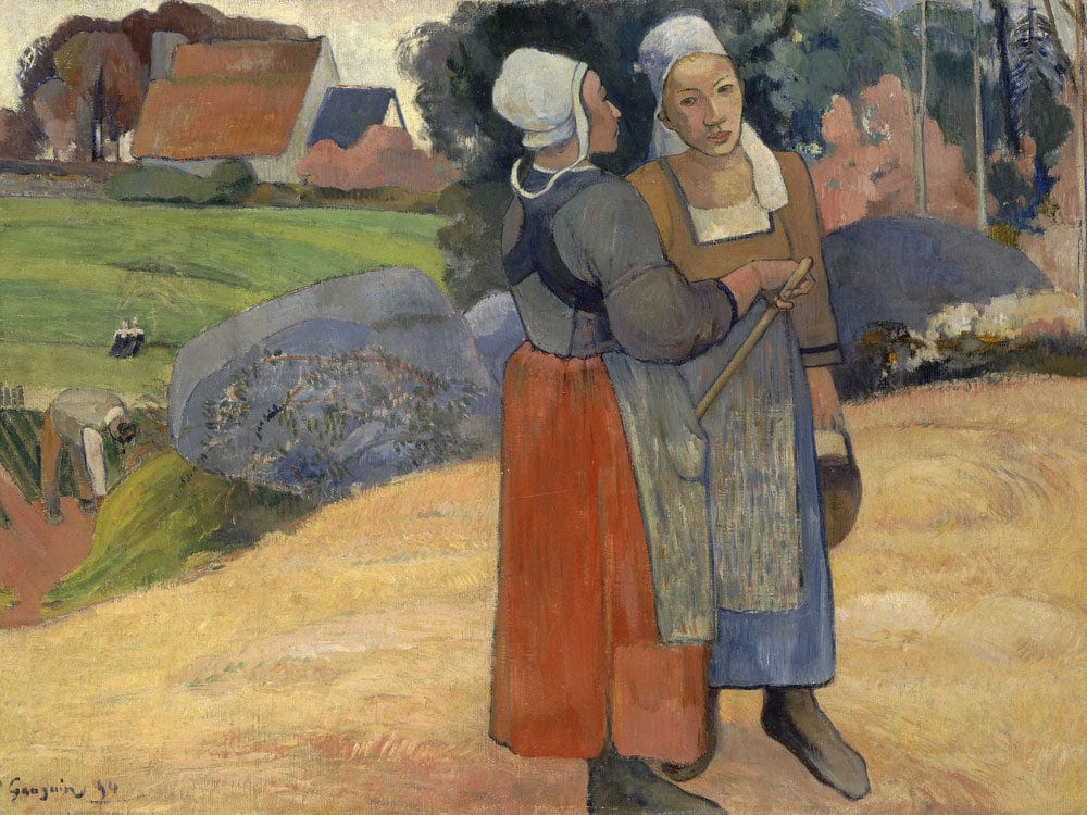 Paysannes Bretonnes By Paul Gauguin Phoenix 4x3