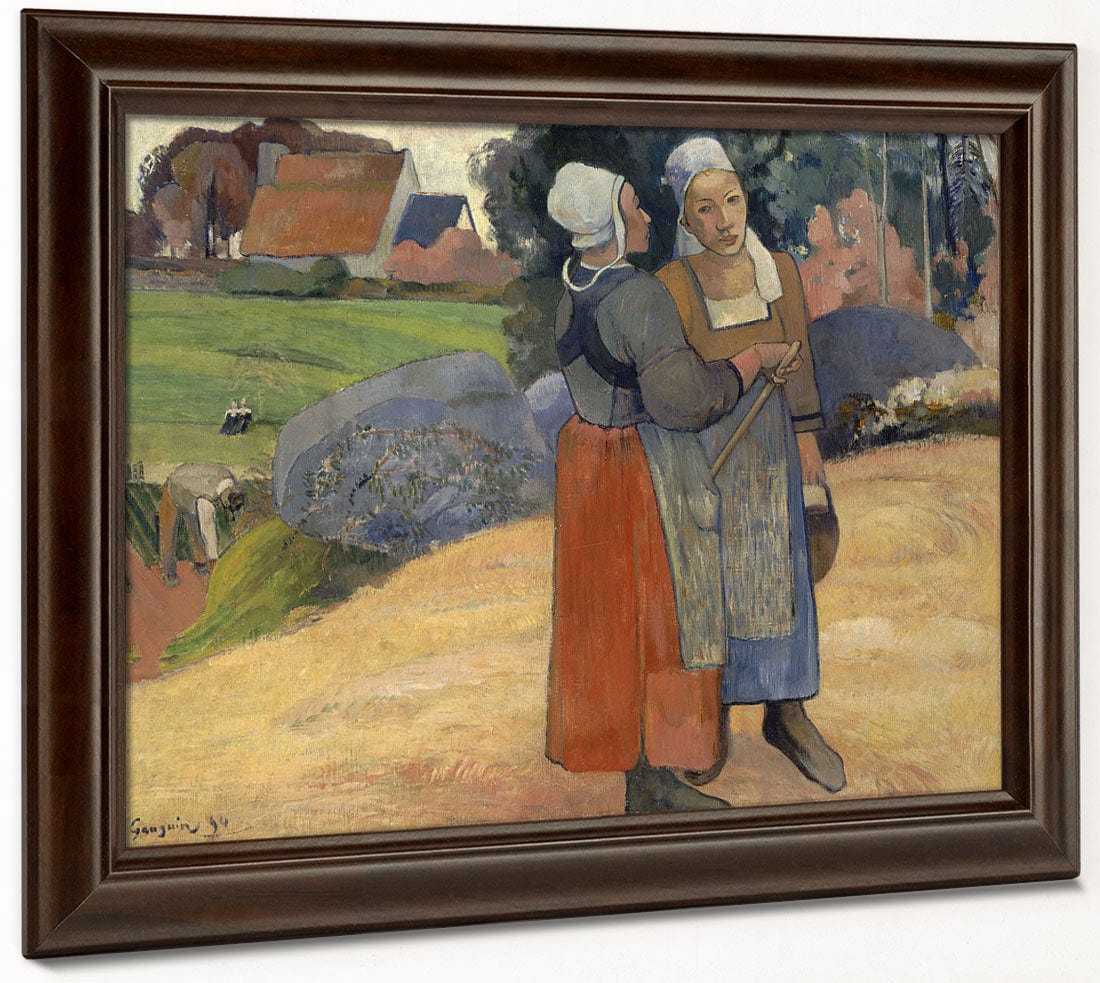 Paysannes Bretonnes By Paul Gauguin Phoenix 4x3
