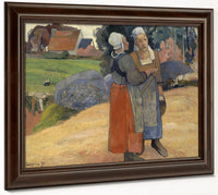 Paysannes Bretonnes By Paul Gauguin Phoenix 4x3