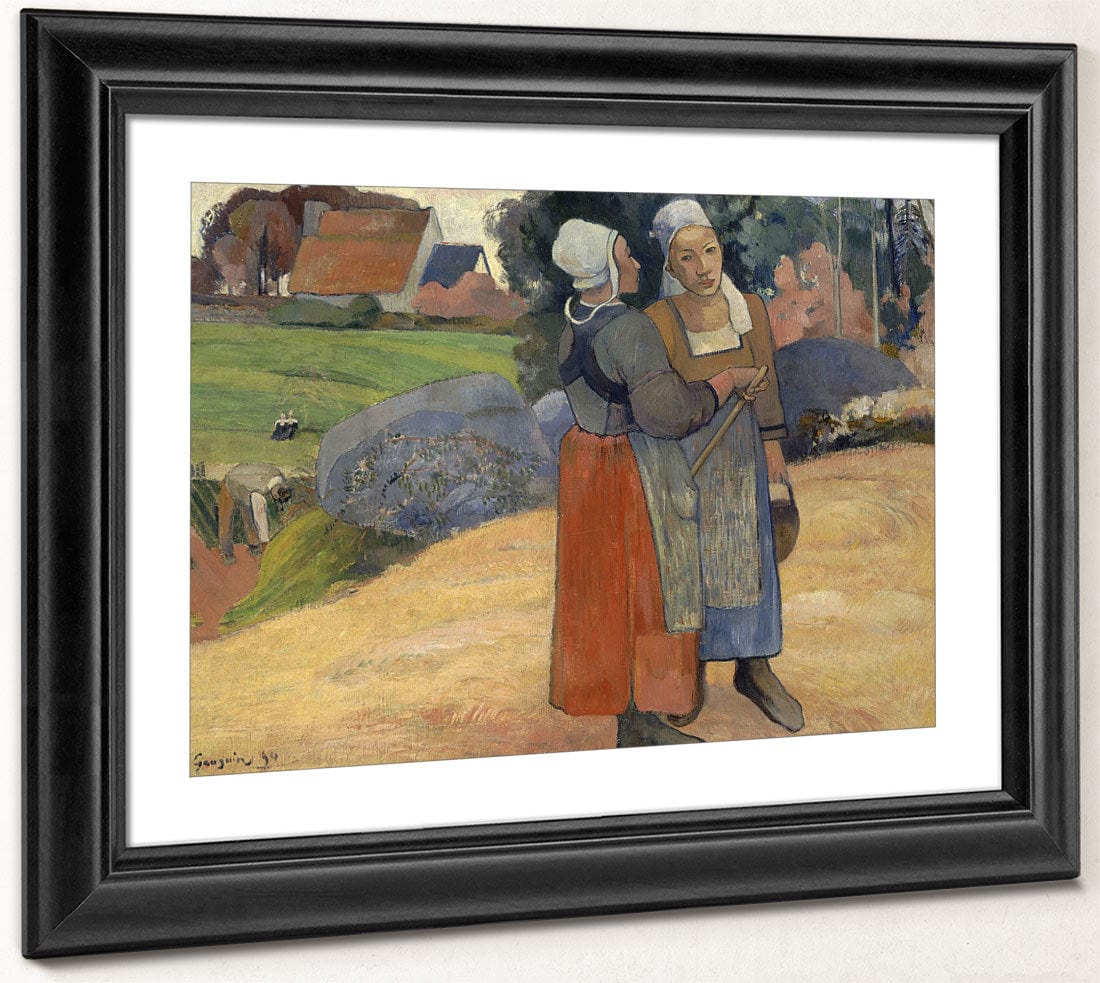 Paysannes Bretonnes By Paul Gauguin Phoenix 4x3