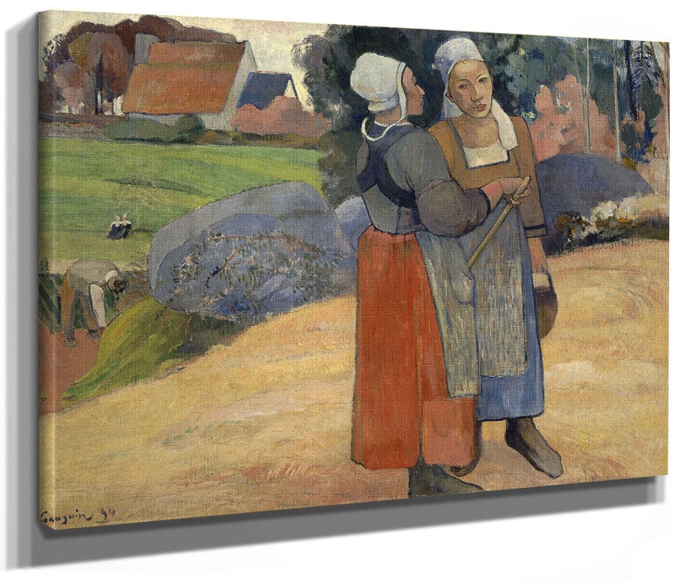 Paysannes Bretonnes By Paul Gauguin Phoenix 4x3