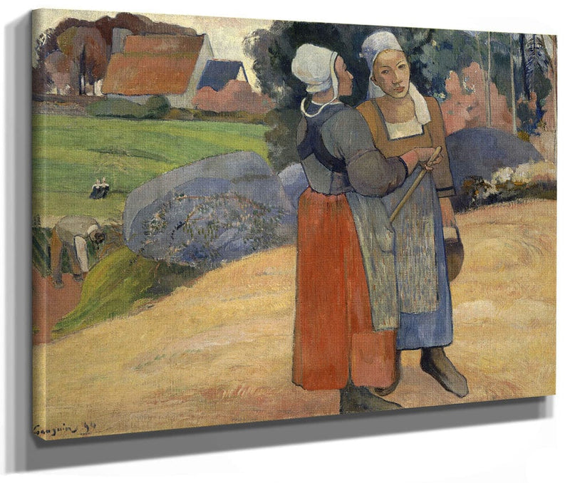 Paysannes Bretonnes By Paul Gauguin Phoenix 4x3