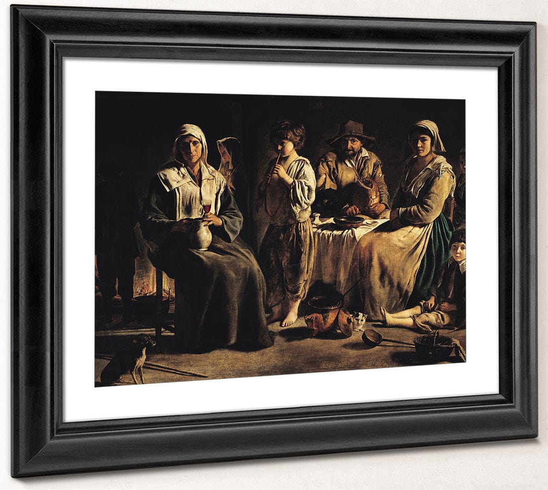 Peasant Family In An Interior By Louis Le Nain Phoenix 4x3