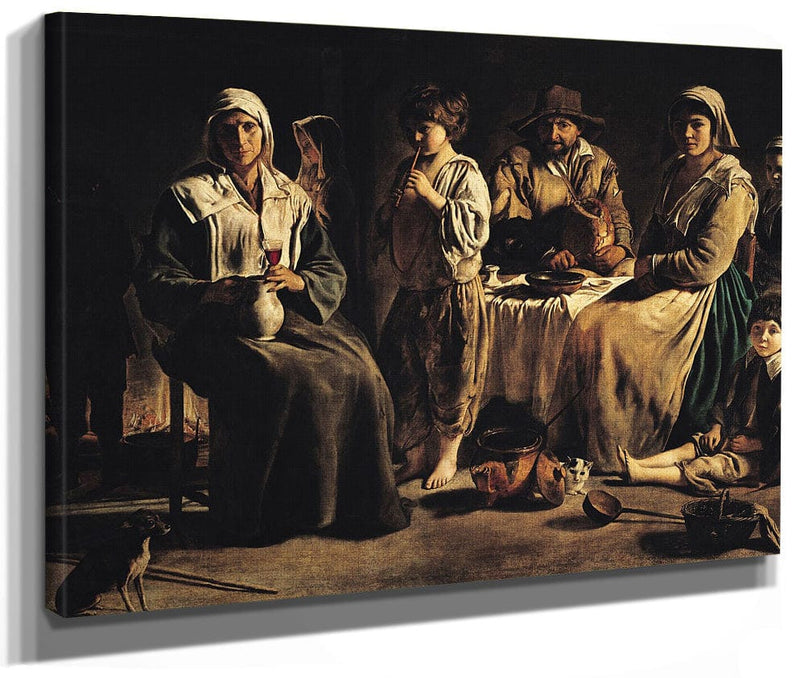 Peasant Family In An Interior By Louis Le Nain Phoenix 4x3