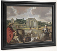 Peasants In A Landscape By Louis Le Nain Phoenix 4x3
