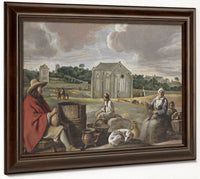 Peasants In A Landscape By Louis Le Nain Phoenix 4x3
