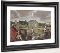 Peasants In A Landscape By Louis Le Nain Phoenix 4x3
