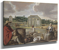 Peasants In A Landscape By Louis Le Nain Phoenix 4x3