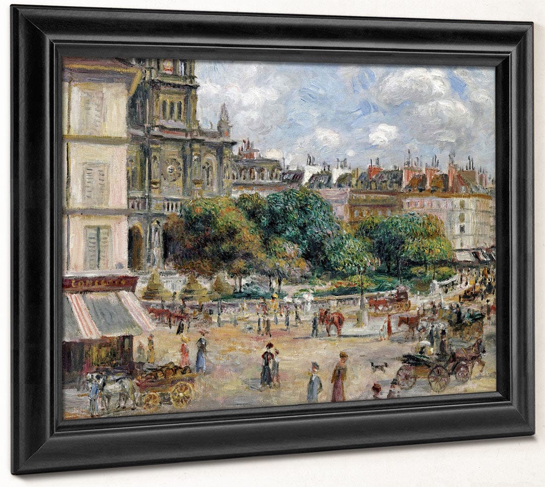 Place De La Trinite By Pierre Auguste Renoir Phoenix 4x3