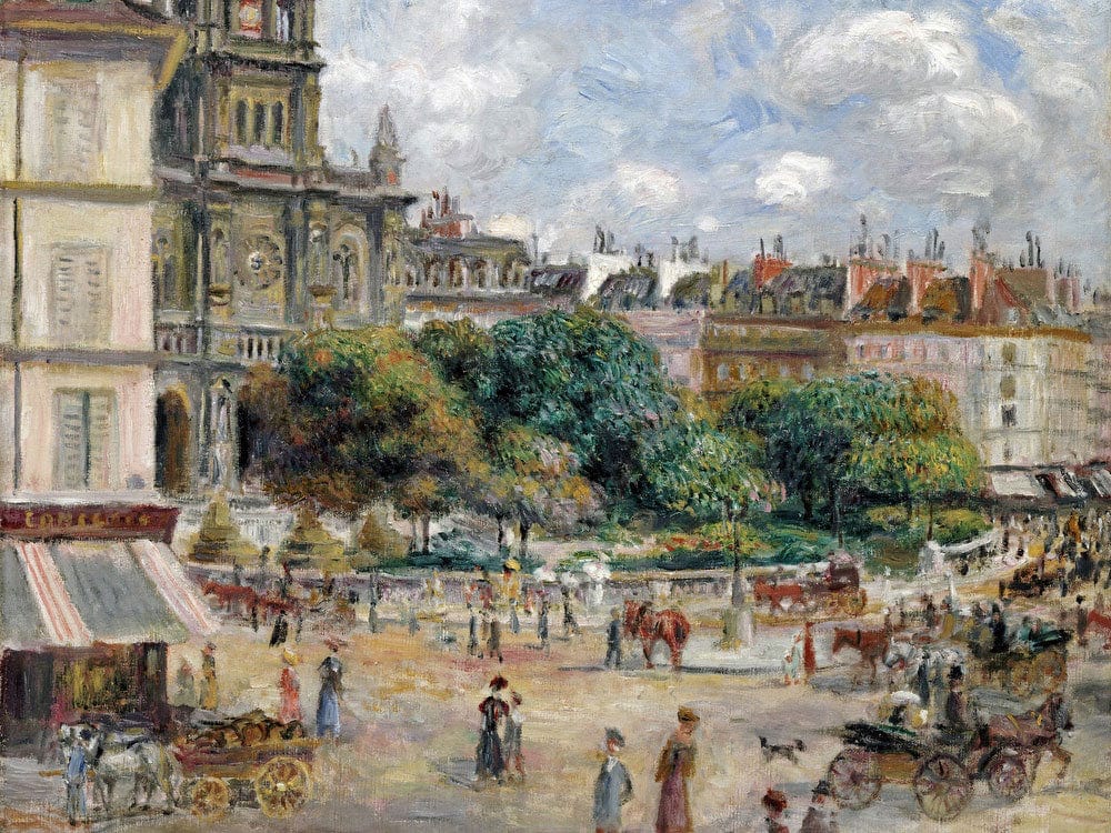 Place De La Trinite By Pierre Auguste Renoir Phoenix 4x3