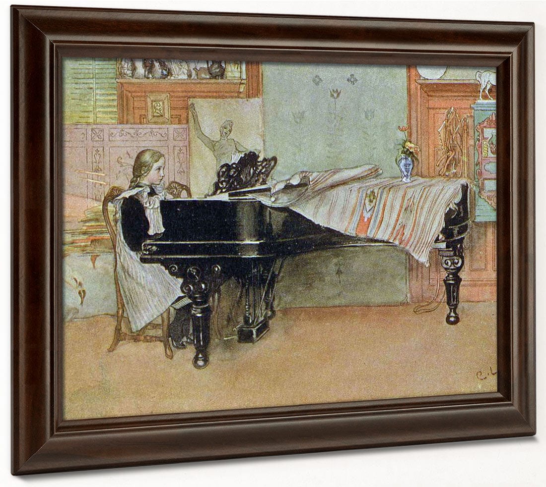 Playing Scales 1905 By Carl Larsson Phoenix 4x3