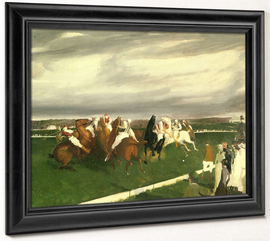 Polo At Lakewood 1910 By George Bellows Phoenix 4x3