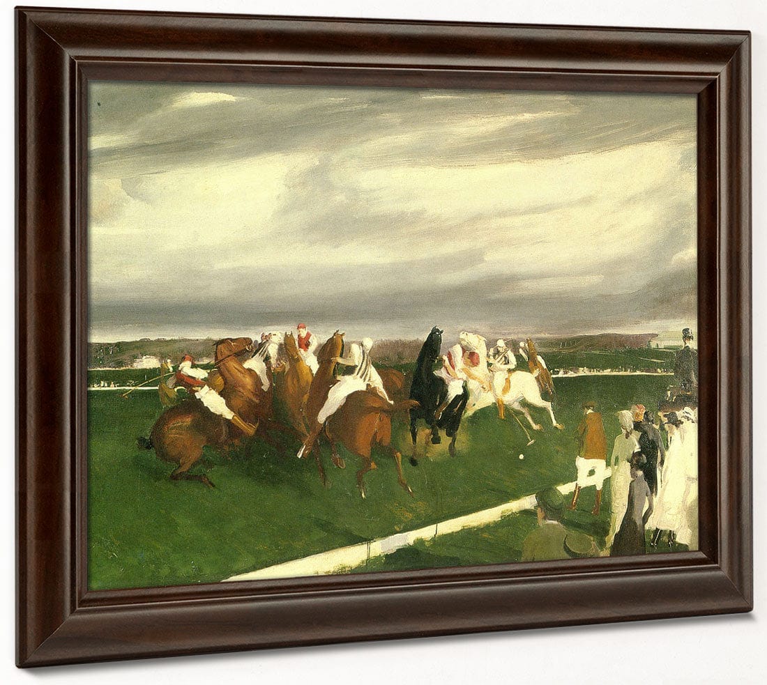 Polo At Lakewood 1910 By George Bellows Phoenix 4x3