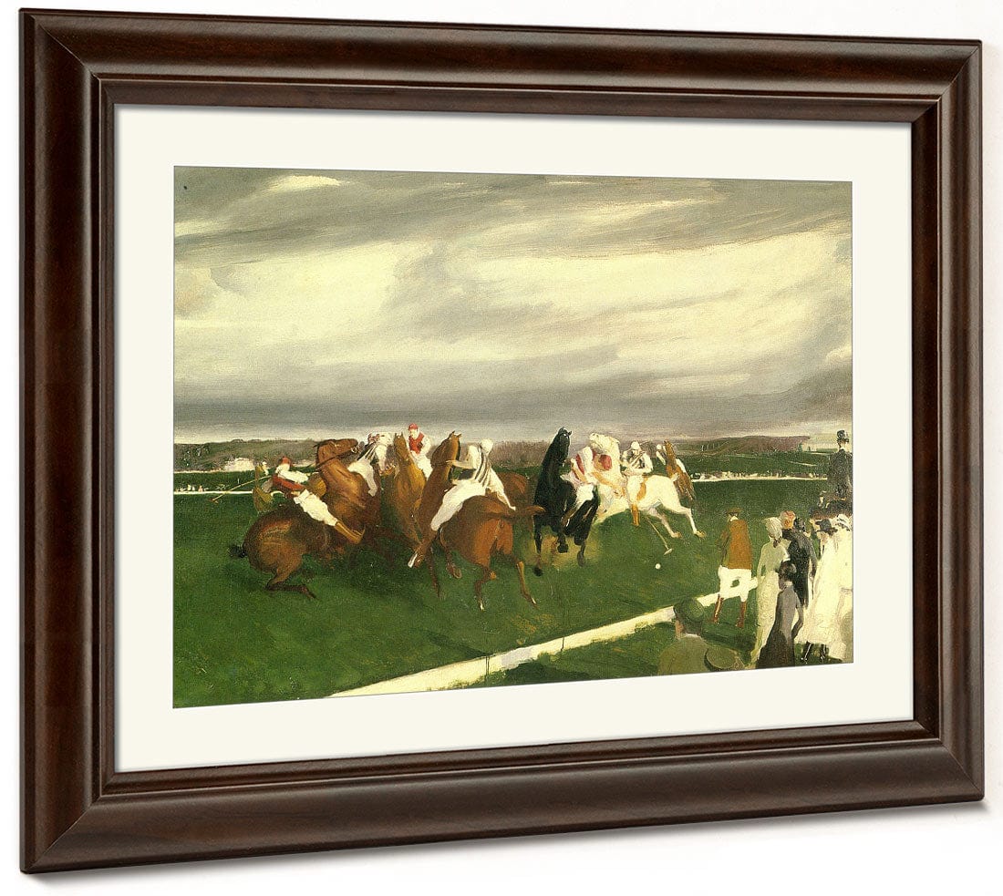 Polo At Lakewood 1910 By George Bellows Phoenix 4x3