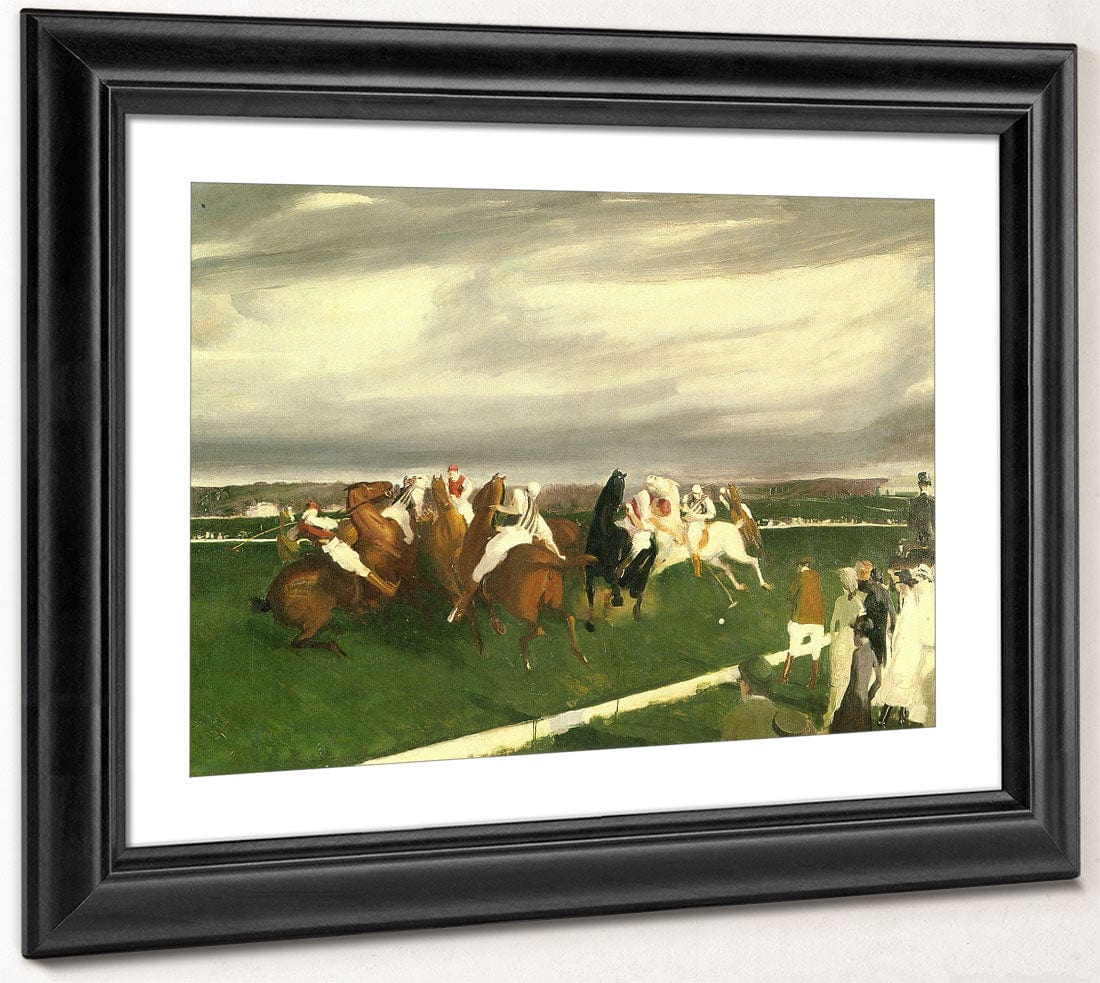 Polo At Lakewood 1910 By George Bellows Phoenix 4x3