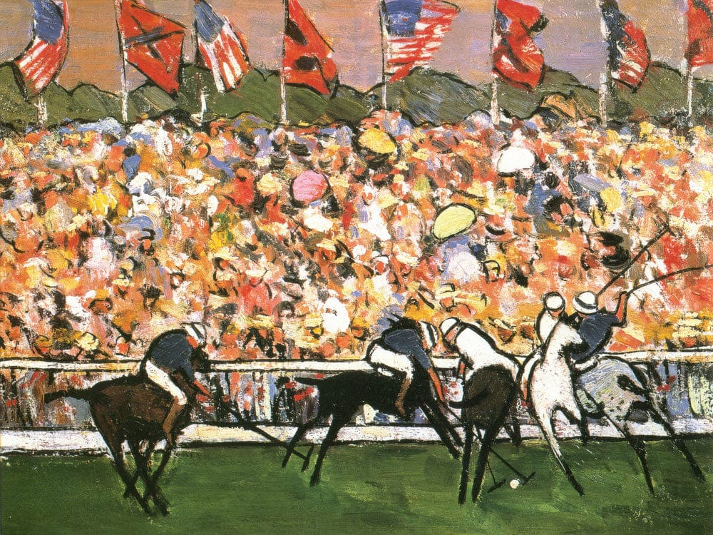 Polo Game 1914 By Walt Kuhn Phoenix 4x3
