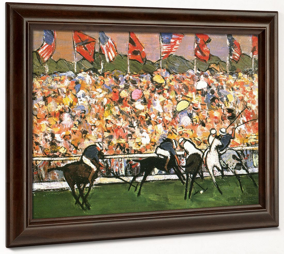 Polo Game 1914 By Walt Kuhn Phoenix 4x3