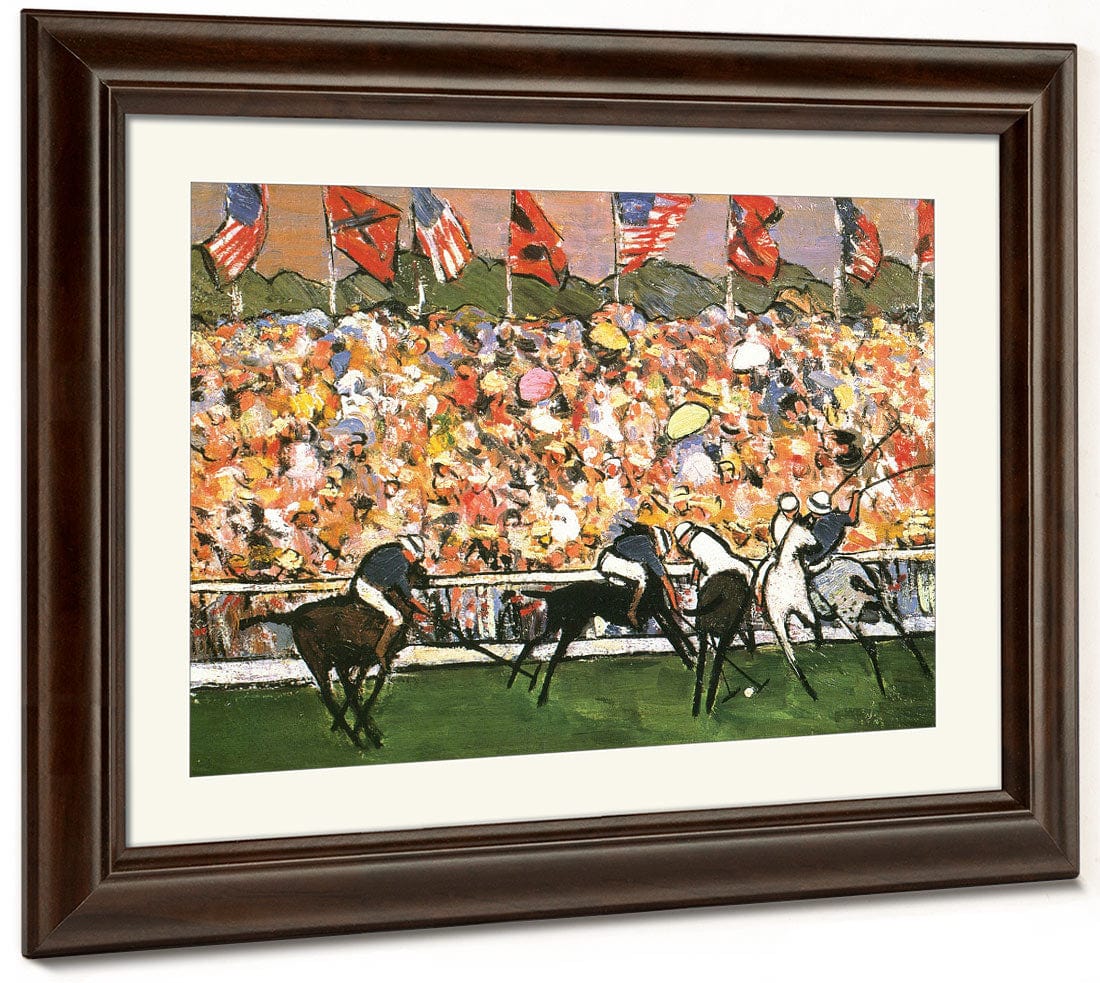 Polo Game 1914 By Walt Kuhn Phoenix 4x3
