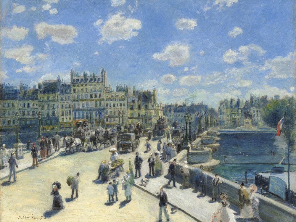 Pont Neuf, Paris By Pierre Auguste Renoir Phoenix 4x3