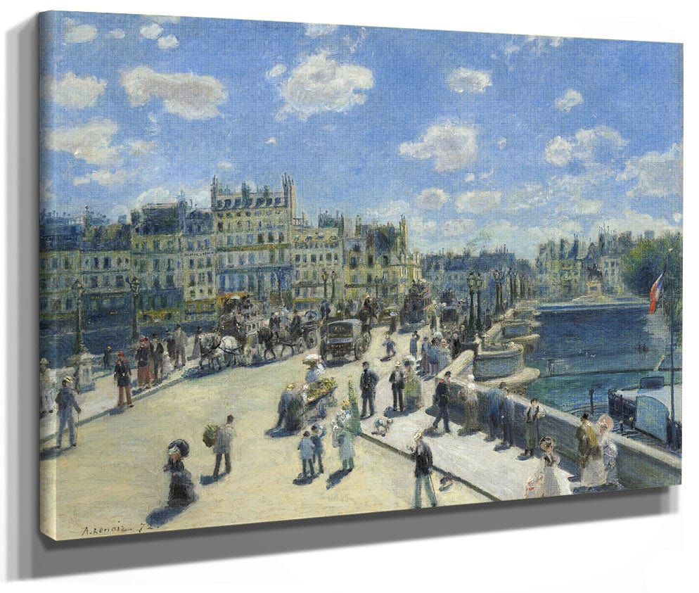 Pont Neuf, Paris By Pierre Auguste Renoir Phoenix 4x3