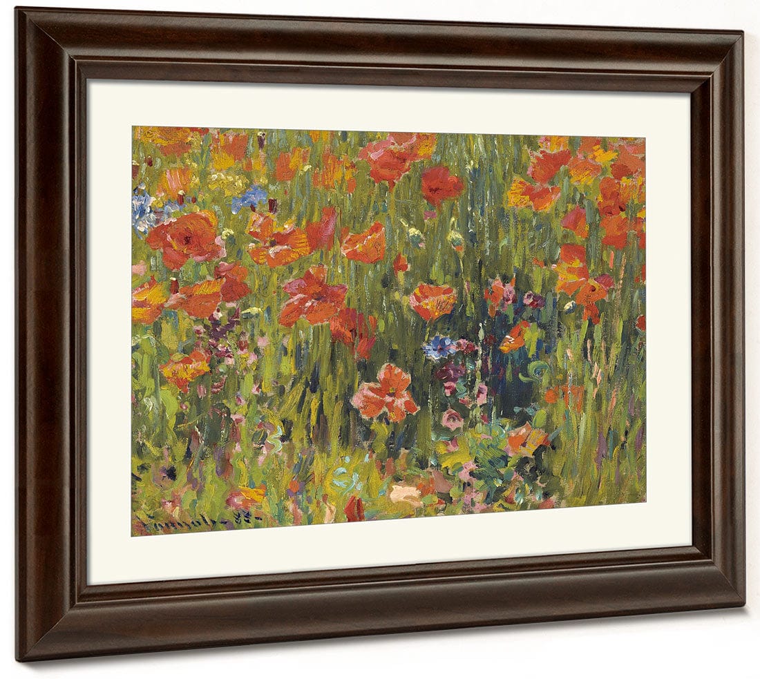 Poppies By Robert William Vonnoh Phoenix 4x3