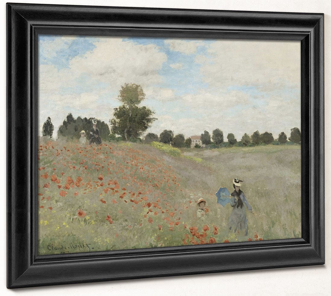 Poppy Field 2 By Claude Monet Phoenix 4x3