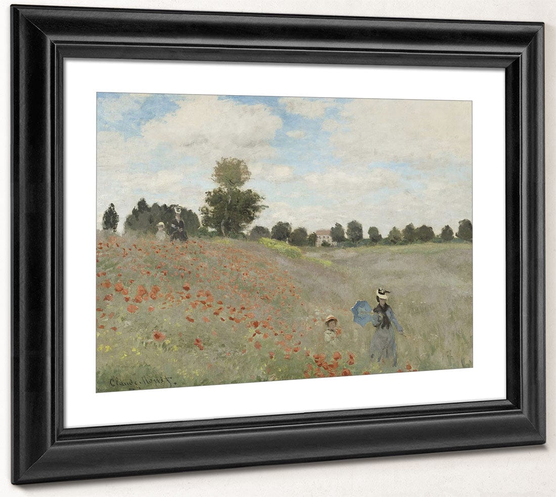 Poppy Field By Claude Monet Phoenix 4x3