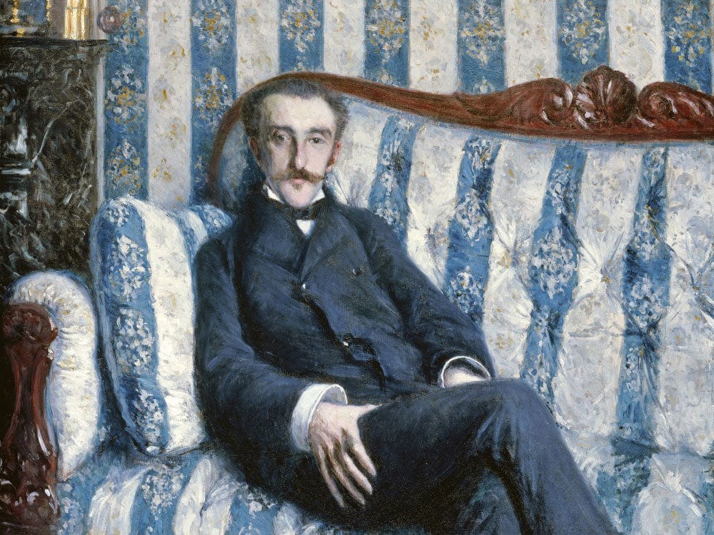 Portrait De Monsieur R By Gustave Caillebotte Phoenix 4x3