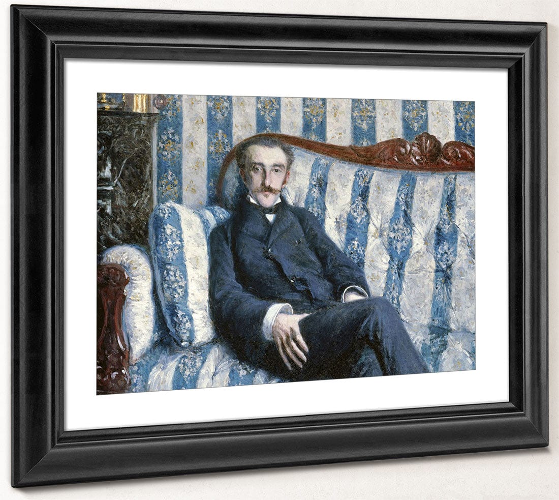 Portrait De Monsieur R By Gustave Caillebotte Phoenix 4x3