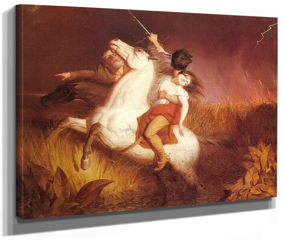 Prarie By Fire By Charles By Deas Phoenix 4x3