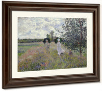 Promenade Near Argenteuil By Claude Monet Phoenix 4x3