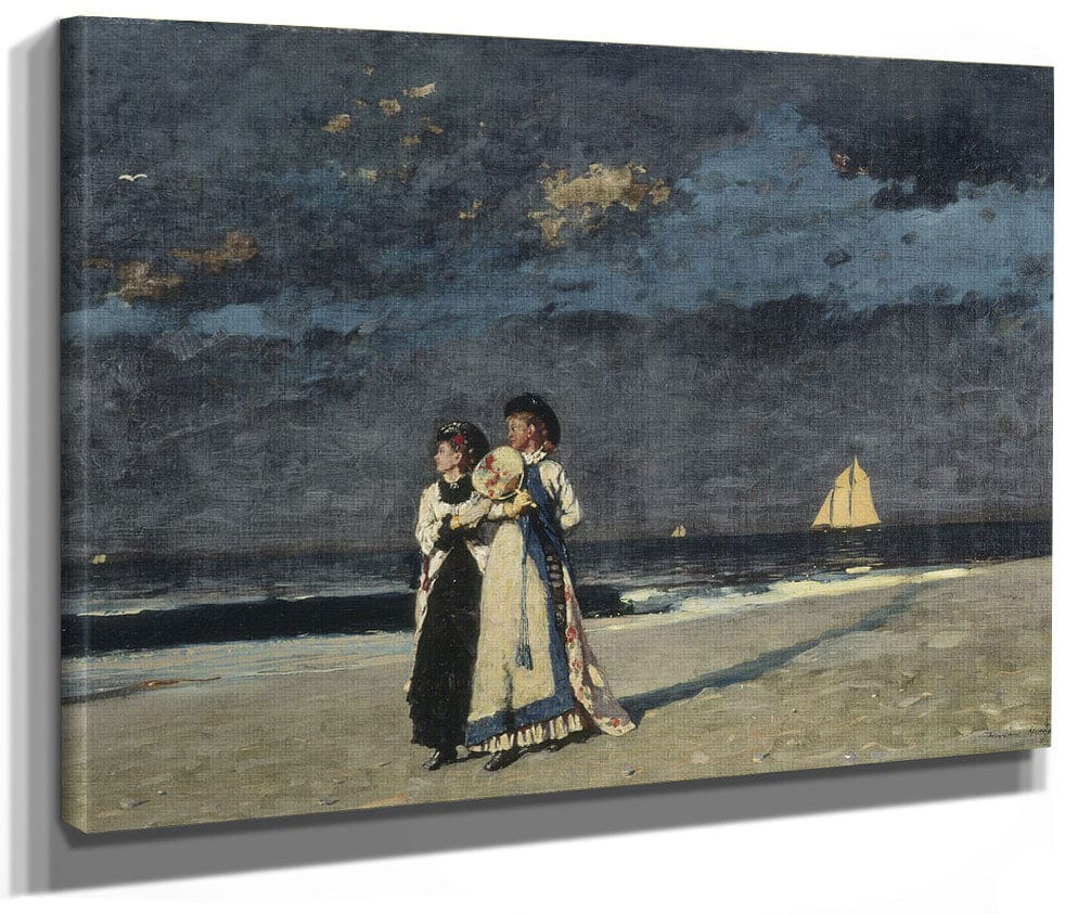 Promenade On The Beach By Winslow Homer Phoenix 4x3