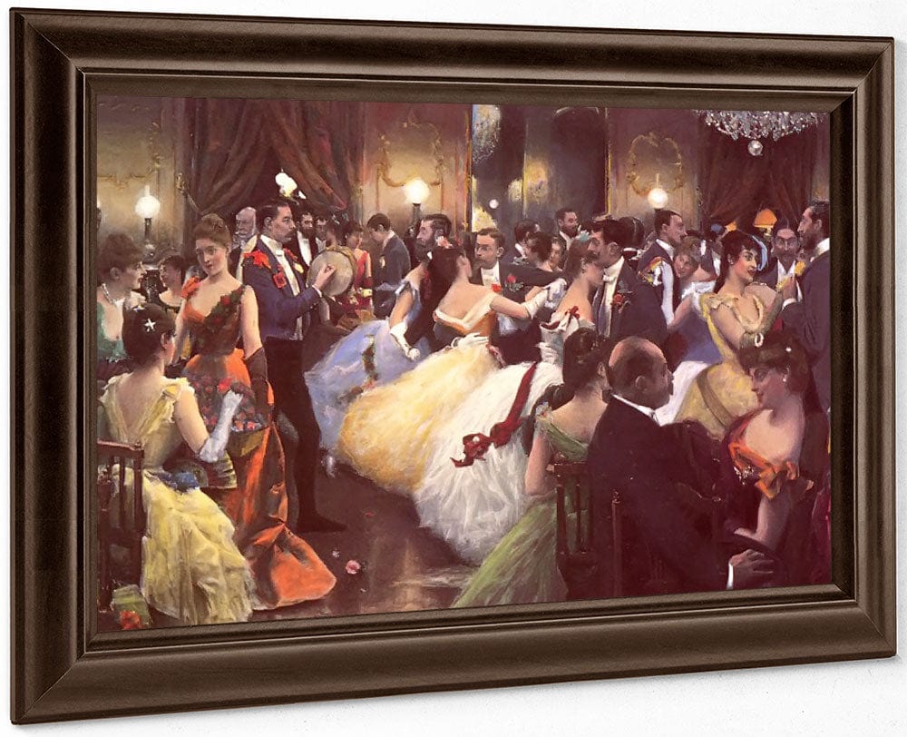 The Ball 1885 By Julius Leblanc Stewart Phoenix 4x3