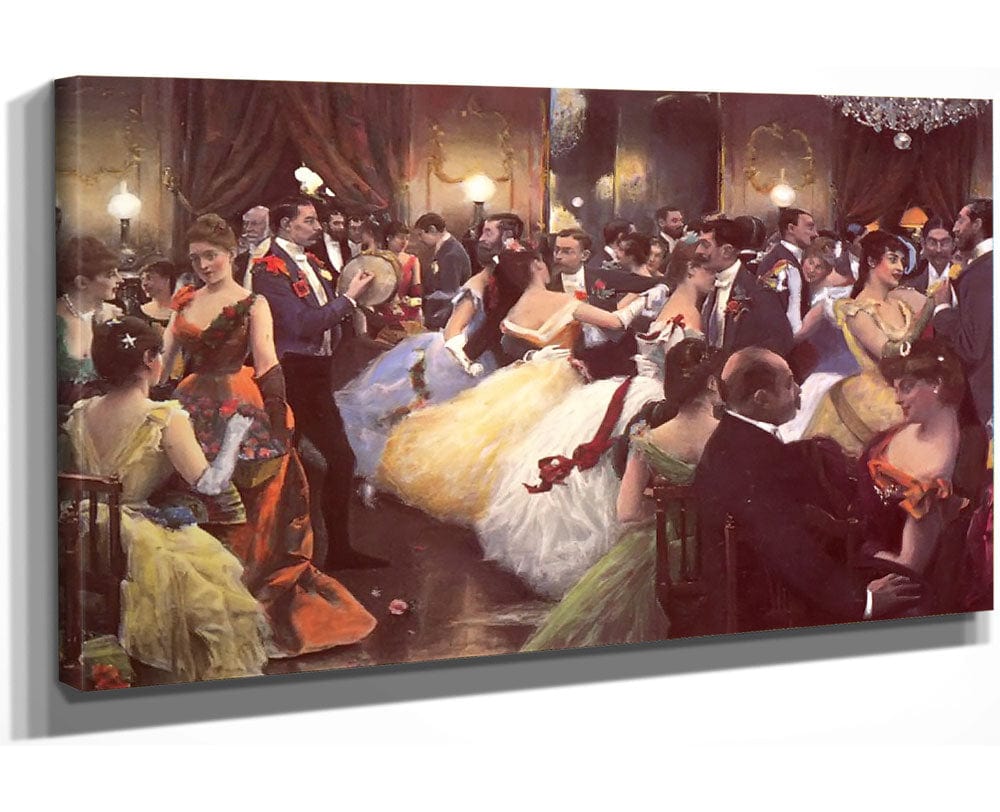 The Ball 1885 By Julius Leblanc Stewart Phoenix 4x3