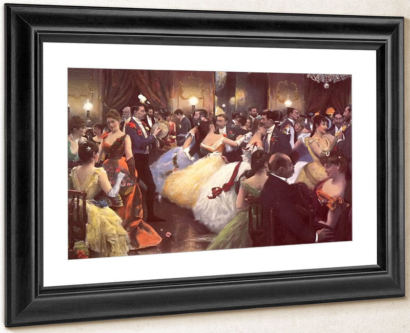 The Ball 1885 By Julius Leblanc Stewart Phoenix 4x3