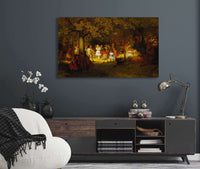 Picnic Party In The Woods by John George Brown