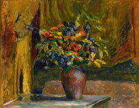 Pieds Dalouette Et Geraniums by Edouard Vuillard