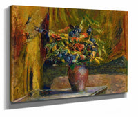 Pieds Dalouette Et Geraniums by Edouard Vuillard