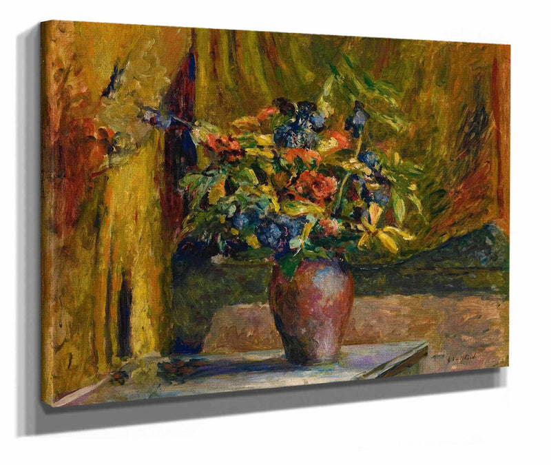 Pieds Dalouette Et Geraniums by Edouard Vuillard