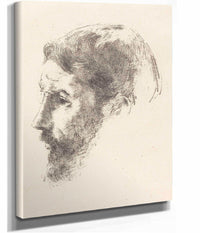 Pierre Bonnard by Odilon Redon