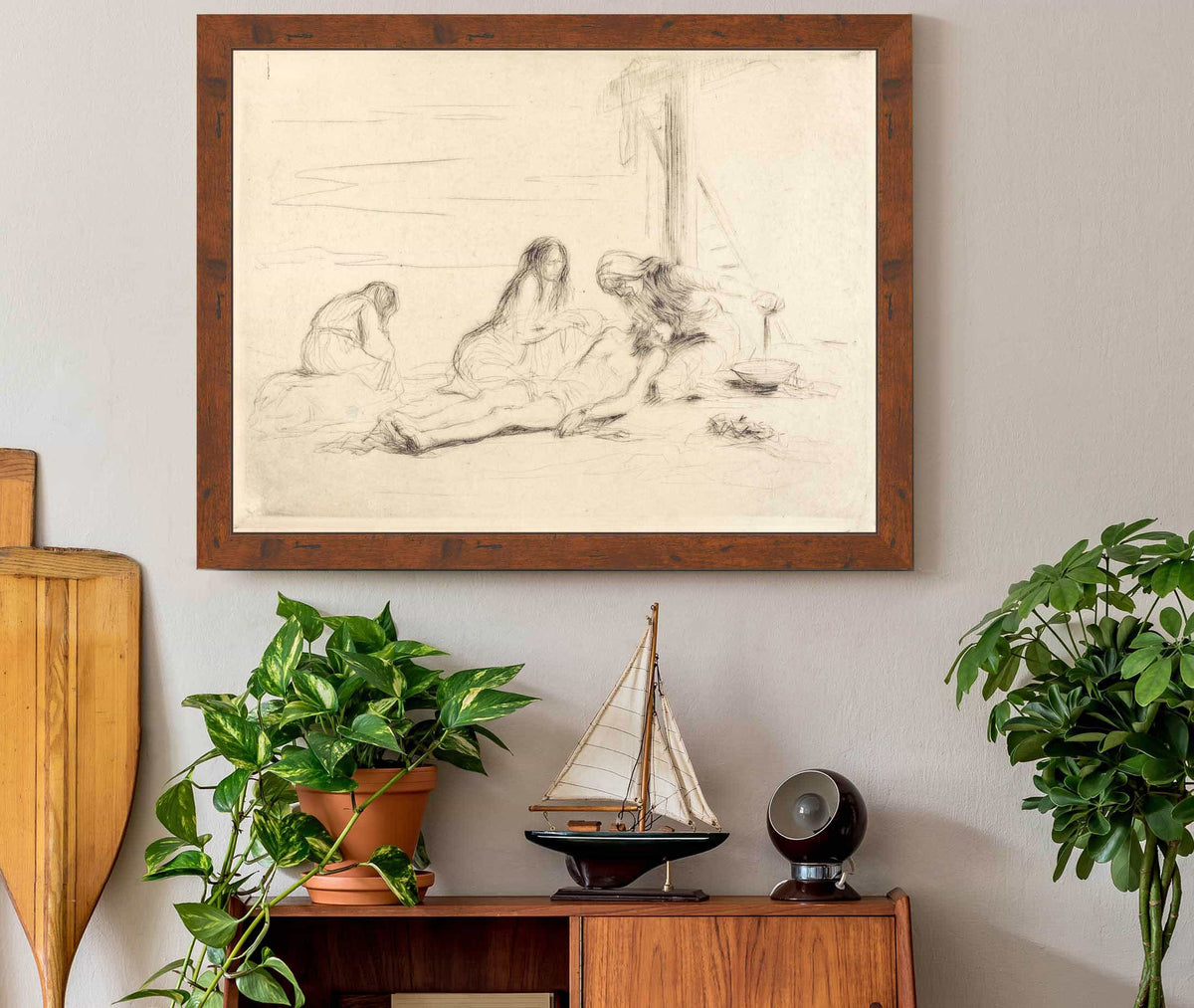 Pieta First Plate by Jean Louis Forain